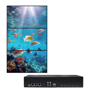 Divisor con chip de decodificación de video de gama alta, reproductor de empalme de 4 pantallas, reproductor de pared de video HS004 para múltiples monitores o proyectores - Product Image 2