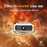 Proyector Inteligente ShenZhen 4K LCD 3D con Enfoque Automático, Android 13, Full HD, Eléctrico, Mini, de 100 Pulgadas, para Cine en Casa y Videojuegos