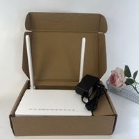 Modem Fiber FTTH ONU ONT XPON F477V2 GPON EPON 1GE+3FE 1TEL 1USB WiFi 2.4G Single Band 12V 1A Model ONU