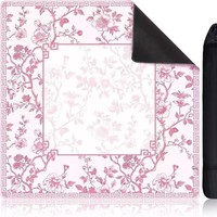 Nouveau tapis de mahjong en boue de diatomée à motif floral chinois, transfrontalier, absorbant, à séchage rapide, antidérapant, silencieux, style chinois moderne