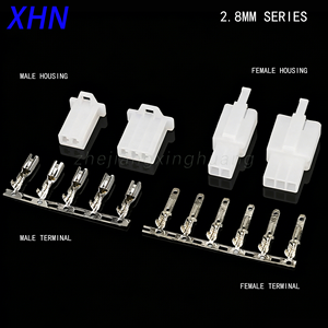 Connecteurs automobiles série 2.8 DJ7031A-2.8 1P/2P/3P/4P/6P/8P/9P 6030-6991 pour systèmes d'alimentation de moto, borne de connexion ABS - Product Image 2