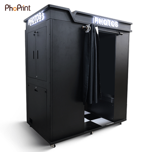 핫세일 상업용 Led 인클로저 디지털 카메라 즉석 인화 셀카 포토부스(매장용) - Product Image 1