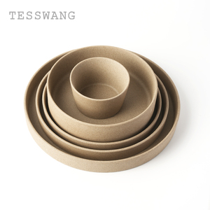 <span class=keywords><strong>Assiette</strong></span> de service ronde en céramique de style japonais vintage pour restaurant, <span class=keywords><strong>assiette</strong></span> à salade et à steak en porcelaine pour la maison, vente en gros - Product Image 5