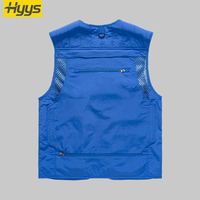 Gilet de Travail Homme Haute Qualité, Gilet de Chantier, de Photographe, Multi-Poches, Gilet de Pêche en Plein Air