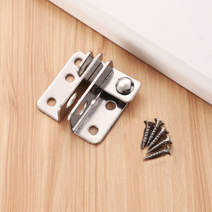 Thép không gỉ chải trượt Bolt Cửa Khóa cửa chốt nhỏ ổ khóa Hasp - Product Image 6