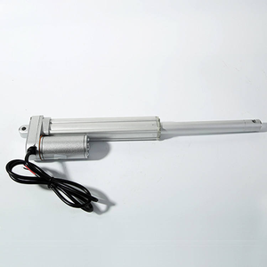 ตัวกระตุ้นเชิงเส้นไฟฟ้าแบบอลูมิเนียมอัลลอยด์เสียงรบกวนต่ำ 12V แรงล็อคตัวเองขนาดใหญ่ ตัวกระตุ้นเชิงเส้นสำหรับงานหนักพร้อมลิมิตสวิตช์ - Product Image 2