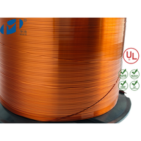 Alambre de Cobre Esmaltado Rectangular AIW Autoadhesivo de 0.250X0.870mm