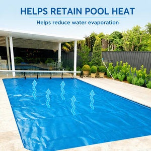 Solar-Poolabdeckung Blue Ocean Doppelblase PE Bodenintegrierte Wärmespeicherung UV-Stabilisiert Großhandel Fabrik Solar-Poolabdeckung - Product Image 5