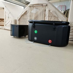 Baignoire à glace ovale <span class=keywords><strong>gonflable</strong></span> moderne avec système de contrôle Balboa, construction en acrylique écologique pour la rééducation des athlètes et les hôtels - Product Image 2