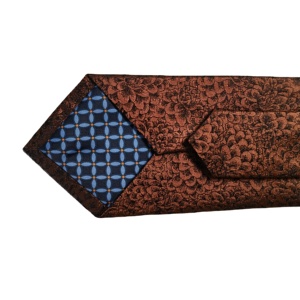 Vente en gros 100% pure soie tissée Jacquard Tan Floral mariage <span class=keywords><strong>cravate</strong></span> personnalisation pour hommes cravates classiques - Product Image 6
