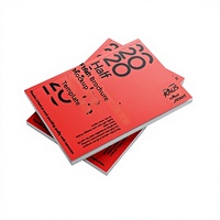 Conception de brochures et catalogues personnalisés imprimés en offset noir et blanc avec papier kraft et couché pour le commerce extérieur