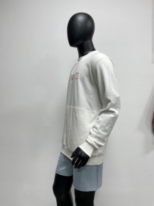เสื้อสเวตเชิ้ตคอกลมแขนยาวผ้าคอตตอนหนา 100% เป็นมิตรกับสิ่งแวดล้อม ปักโลโก้ พิมพ์ลาย สำหรับผู้ชาย - Product Image 3