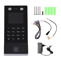 Venta barata de alta calidad 125K tarjeta facial huella digital tiempo de asistencia y dispositivo de control de acceso sin software
