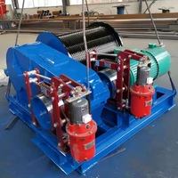 Treuil électrique haute vitesse 2-10 tonnes, câble en acier, pour bateaux et grues, modèle JK