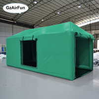 Tente de garage gonflable étanche en promotion avec ventilateur intégré et kit de réparation gratuit