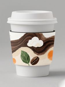 Manchons isolants en néoprène personnalisés pour canettes de café glacé, supports de boissons pour café, lait, eau, boissons froides et chaudes - Product Image 3