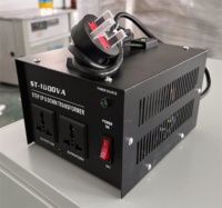 Transformateur de puissance 1000VA AC 220V 110V élévateur/abaisseur Flyback EE16 60Hz à bobine toroïdale en cuivre, convertisseur de tension
