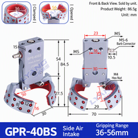 Manipulateur robot collaboratif industriel de la série Gripper à entrée d'air latérale GPR, avec embout de préhension haute précision pour assemblage