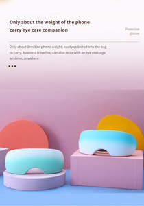 SHOmfrs Eye Spa Mist Mask, Steam Eye Mask para ojos secos, dispositivo de cuidado de ojos calentado Bluetooth Music OEM/ODM Custom Body Massager - Product Image 6