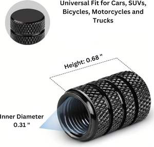 Tappi Valvola Pneumatici in Alluminio di Alta Qualità Kaiku, Accessori per Auto Sportive, O-Ring, Logo Personalizzabile - Product Image 4