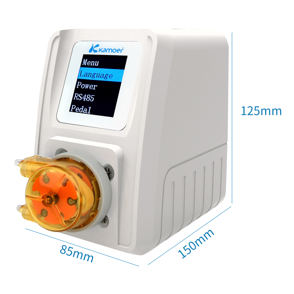 Kamoer M1-STP 24V Low Flow Programmable High Precision Laboratory Experiment Viscous Fluid Peristaltic Pump Dosing Machine · image 3