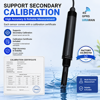 Capteur intelligent d'eau EC TDS, de température et de salinité avec transmission sans fil 4G WIFI LORA et surveillance cloud MQTT