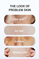Sérum visage anti-âge à l'acide hyaluronique et à la niacinamide, marque privée OEM ODM, pour éclaircir la peau et éliminer les taches brunes