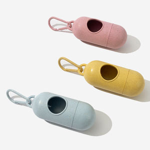 Nouveau distributeur de sacs à déjections canines portable et pliable, écologique, en silicone, avec clip mousqueton – Sac à déjections pour animaux de compagnie - Product Image 4