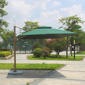Paraguas de aluminio impermeable moderno para piscina, patio exterior, hoteles, <span class=keywords><strong>sombrilla</strong></span> UV, muebles de exterior - Product Image 4