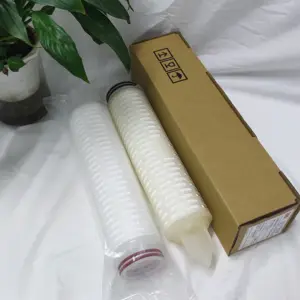 Cartucho de filtro adesivo do fabricante pp para equipamentos de filtro industrial