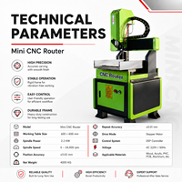 Routeur de gravure CNC haute précision 6060 Chenmai 3 axes, banc de travail en fonte 600x600mm, moteur de broche 2.2kW, entraînement à vis à billes