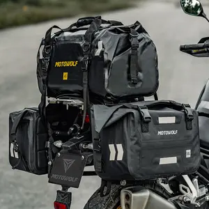 MOTOWOLF le ultime nuove borse laterali da sella per moto di grande capacità