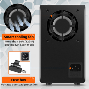 Alimentation électrique de laboratoire à courant continu réglable de haute précision NICE-<span class=keywords><strong>POWER</strong></span> SPS-C3010 noire 30V 10A à bon prix - Product Image 4