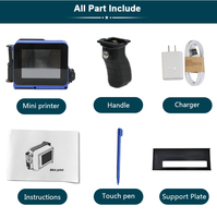 Imprimante à jet d'encre portable Phezer PC11pro avec poignée détachable, machine de codage de date et de code de lot portable