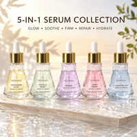 Sérum Visage Hydratant Anti-rides à l'Huile, Niacinamide, Centella, PDRN, Acide Hyaluronique, Arbutine 30mL – Marque Privée, Vente en Gros, Personnalisation