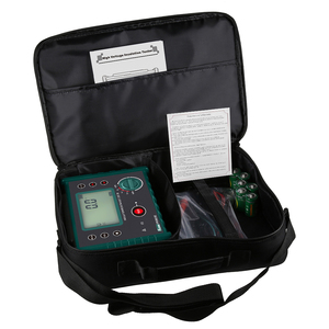 FR3025E Mesureur de résistance d'isolement numérique Testeur d'ohms Mégohmmètre 5000V avec affichage numérique - Product Image 5