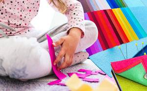 Giao hàng Ba Ngày Giáng sinh cảm thấy đĩa Len cảm thấy dịch vụ bán lưu trữ 2mm dày 6mm nhẹ và thoáng khí - Product Image 6