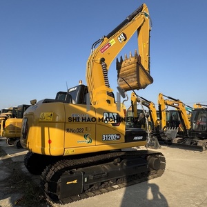 Garantie après-vente pour l'excavatrice hydraulique sur chenilles d'occasion Caterpillar CAT312 de 12 tonnes pour l'exploitation minière et les travaux d'excavation - Product Image 2