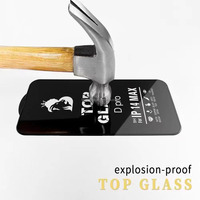 Mobile 0.4mm OG TOP Verre Dpro Film Trempé pour Iphone 14 plus 14 15 pro max Protecteur D'écran