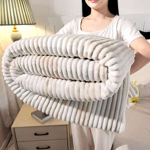 Manta polar para sofá o cama, felpa suave y peluda, franela de lujo, súper acogedora y cómoda - Product Image 6