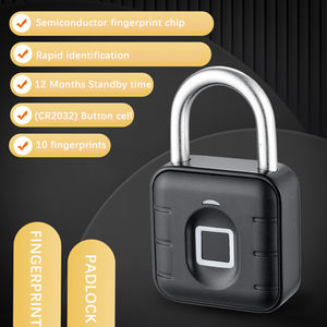 Cadenas intelligent <span class=keywords><strong>sans</strong></span> clé à empreinte digitale Serrure <span class=keywords><strong>de</strong></span> classeur <span class=keywords><strong>sans</strong></span> perçage Cadenas intelligent SmartPadlocks - Product Image 4