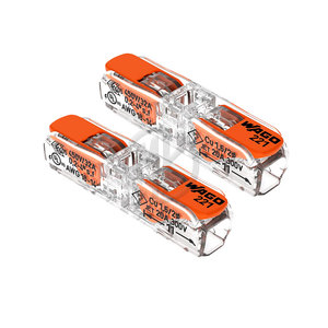 221-2411 Copper Contact <b>Wire</b> Connector <b>LED</b> <b>Lighting</b> PC Housing 3p 32A 500V IP20 Max 3mm Transparent for Various <b>Wire</b> Types - Product Image 4