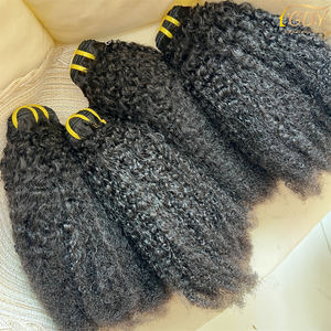 4C <span class=keywords><strong>Afro</strong></span> <span class=keywords><strong>Kinky</strong></span> Curly Onbewerkt 100% Echt Haar Extensions Vietnamese Cuticle Aligned <span class=keywords><strong>Afro</strong></span> <span class=keywords><strong>Kinky</strong></span> Curly 4C Raw Human <span class=keywords><strong>Hair</strong></span> Bundels - Product Image 4