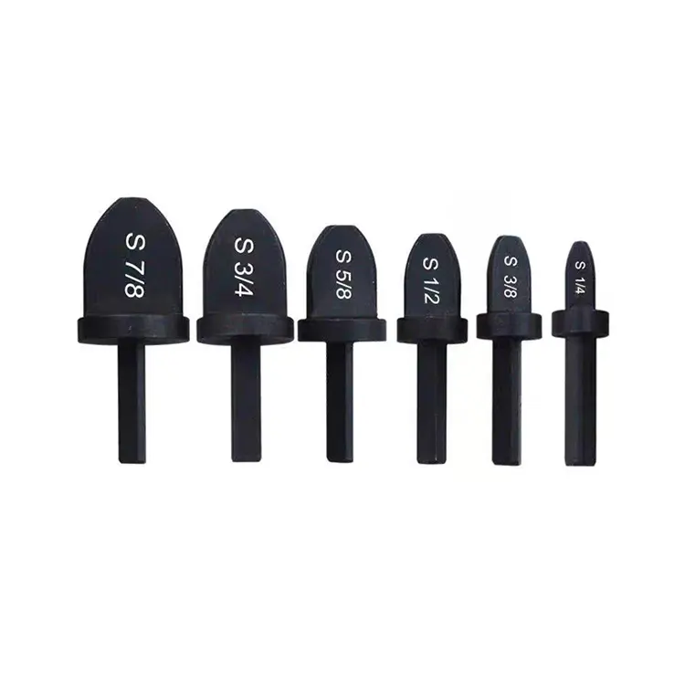 6Pcs Air Conditioner Copper Pipe Tube Expander Spin Swaging Drill Bit Set Tube Flaring Tools