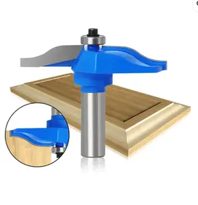 Promoção de vendas ZEALEE 12pcs Shank Router Bit Set Wood Cutter Gravura Trimming Carving Woodworking Tools