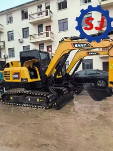 High quality Used Sany SY60C, low fuel consumption, hydraulic <b>stability</b>, 6-ton small tracked hydraulic excavator - Product Image 6