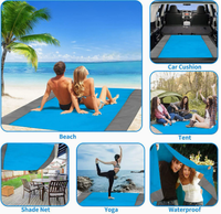 Tapis de pique-nique imperméable et résistant à l'humidité, best-seller, tapis de plage pliable et anti-sable, mini couverture de pique-nique de poche