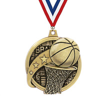 Medallas de premio para danza creativa, medallas de baloncesto escolar, medallas en blanco, medallas deportivas, cintas personalizadas exquisitas, metal duradero al por mayor