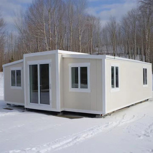 บ้านคอนเทนเนอร์พับได้2ชั้นอบอุ่น3-4ห้องนอนบ้านขนาดเล็กสำเร็จรูป20ft-40ft แบบพกพาสำหรับห้างสรรพสินค้า - Product Image 4
