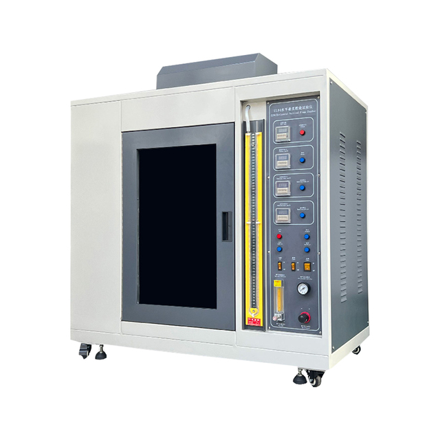 IEC 60695-11-10 Vertical Horizontal Burning Tester for Telecommunications Plastic Enclosure Fire Rating Validation
